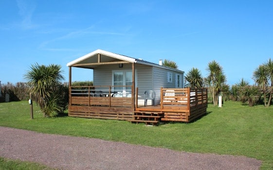 Nature campsite Normandy