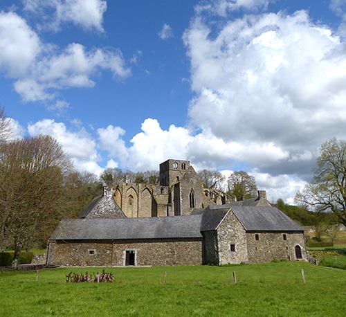 ABBAYE HAMBYE Manche © Stéphane Lesauvage Abbey of Hambye