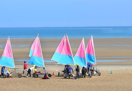 Char à voile ©Calvados-Tourisme Char à voile