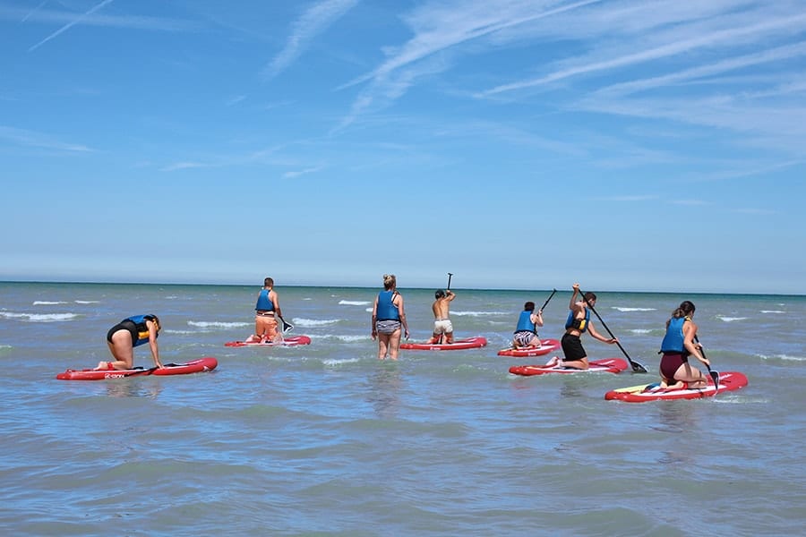 Activités nautique au camping