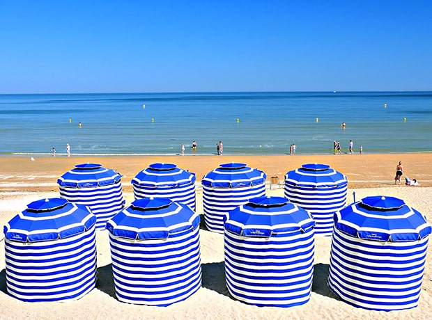 Cabourg beach