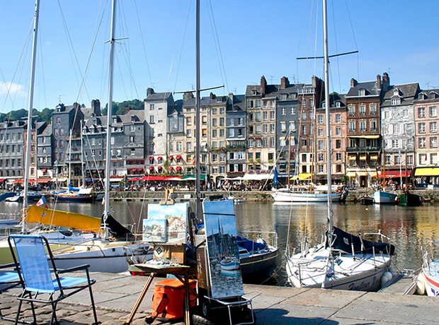 Honfleur port