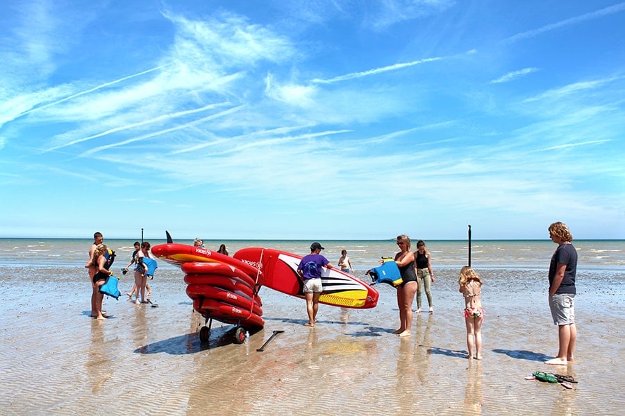 campsite normandy water sports