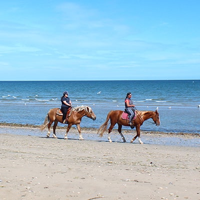 Les pieds dans l'eau