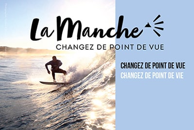 La Manche changez de point de vue Logo Latitude Manche