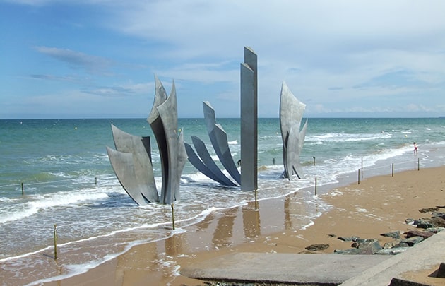 Plage débarquement Omaha beach