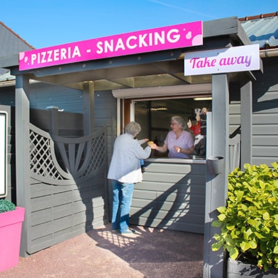 Camping normandie avec un bar