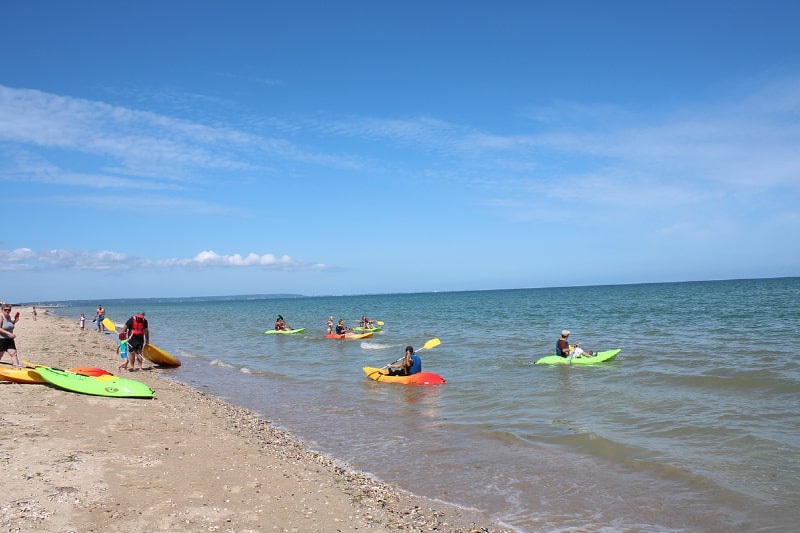 paddle camping normandie