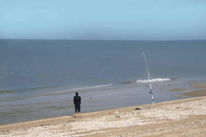 peche en mer normandie paddle camping normandie