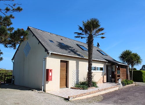 Campsite normandy with modern sanitary facilities