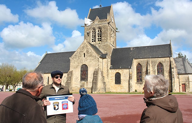 Visite guidée dday Sainte Mère Eglise